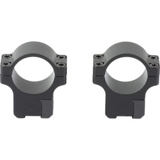 CZ 457/455 DOVETAIL RINGS 1" BLK