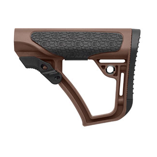 DD COLLAPSIBLE MIL-SPEC STOCK BRN
