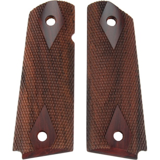 ED BROWN GRIPS 1911 GOVT. - DOUBLE DIAMOND COCOBOLO