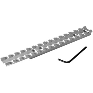 EGW SCOPE BASE RUGER 10-22 - PICATINNY RAIL SILVER