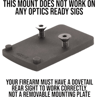 EGW SCOPE MOUNT TRIJICON RMR - FOR SIG P220-229 & 320 BLACK