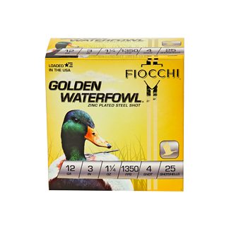 FIOCCHI 12GA #4 GOLDEN 25/250