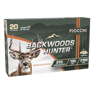 FIOCCHI BKW HNTR 270WIN 130GR 20/200