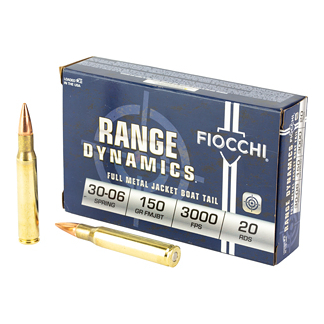 FIOCCHI 30-06 150GR FMJBT 20/200