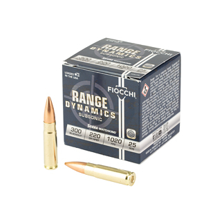 FIOCCHI RNG DYNA 300BLK 220GR 25/500