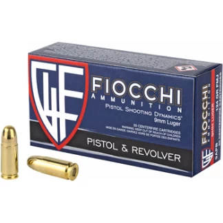 FIOCCHI 9MM 124GR FMJ 50/1000