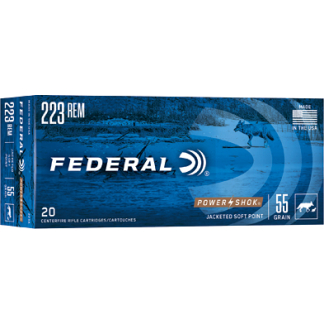 FED PWRSHK 223REM 55GR SP 20/200