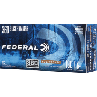 FED PWRSHK 360 BCKHMMR 180GR 20/200