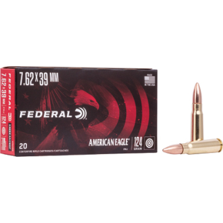 FED AM EAGLE 762X39 124GR FMJ 20/500