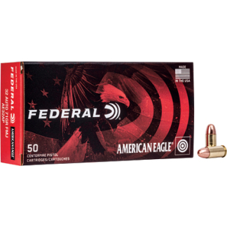 FED AM EAGLE 32ACP 71GR FMJ 50/1000
