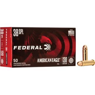 FED AM EAGLE 38SPL 130GR FMJ 50/1000