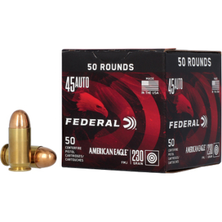 FED AM EAGLE 45ACP 230GR FMJ 50/500