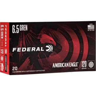 FED AM EAGLE 6.5GRN 120GR OTM 20/200