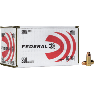 FED CHAMP 9MM 115GR FMJ 250/1000