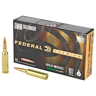 FED GOLD MDL 6MMCRD 107GR SMK 20/200
