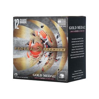 FED GLD MDL PAPER 12GA 2.75" #8 25