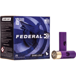 FED GAME LOAD 16GA 2 3/4" #8 25/250