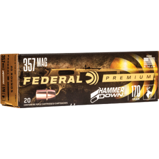 FED HMR DWN 357MAG 170GR SP 20/200