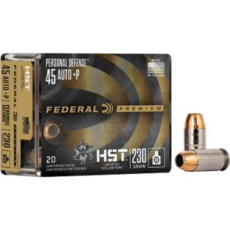 FED PRM HST 45ACP+P 230GR JHP 20/200