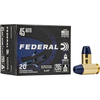 FED SYN DEF 45ACP 205GR SJHP 20/200
