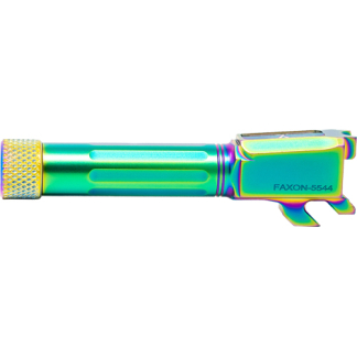 FAXON S&W M&P SHIELD 9MM - FLUTED THREADED CHAMELEON PVD