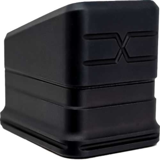 FAXON MAGAZINE EXTENSION - PLUS 5 BLACK FOR GLOCK 19