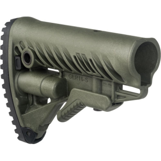 F.A.B. DEFENSE GLR-16 AR-15/ - M16 BUTTSTOCK GREEN