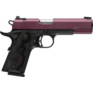 BROWNING 1911-380 BLACK LABEL - 380ACP 4.25"FS 8RD BLK CHRY