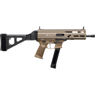 GRAND POWER STRIBOG SP9A3G 9MM - 8" BBL 30 RD MAG W/BRACE FDE