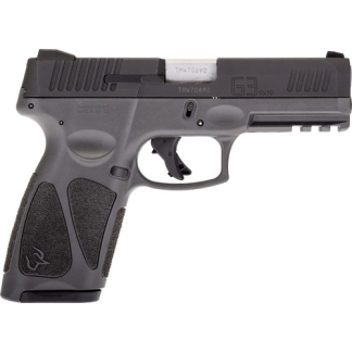 TAURUS G3 9MM 15-SHOT 3-DOT - ADJ. GREY/BLACK POLYMER