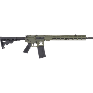 GLFA AR15 RIFLE 223 WYLDE - 16" NIT BBL OD GREEN