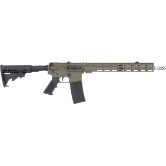 GLFA AR15 RIFLE 223 WYLDE - 16" S/S BBL OD GREEN