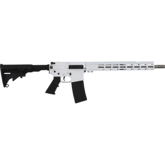 GLFA AR15 RIFLE 223 WYLDE - 16" S/S BBL WHITE