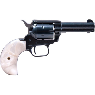 HERITAGE 22LR/22WMR COMBO 3.5" - BLUED W/WHITE BIRDSHEAD GRIPS