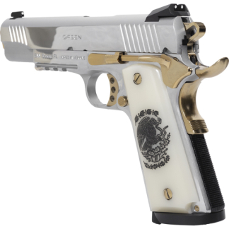 GIRSAN MC1911S LIBERADORE II - 9MM 10RD CHROME GOLD ENGRAVED