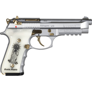 GIRSAN REGARD LIBERADORE 9MM - GOLD/CHROME ENGRAVED 18-SHOT