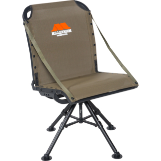 MILLENNIUM GROUND BLIND CHAIR - ADJUSTABLE 4 LEG 360 SWIVEL