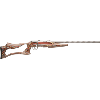 SAVAGE 93-BSEV 22WMR 21" HB - FLUTED ACU-TGR SS/BRN LAM EVO