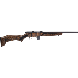 SAVAGE 93R17 MINIMALIST 17HMR - 18" MATTE/BROWN LAMINATE
