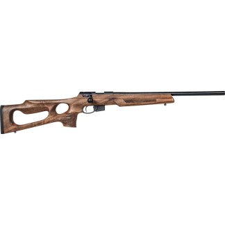 ANSCHUTZ 1761 HB 22LR 20" - BLUED/WALNUT THUMBHOLE 2-STG