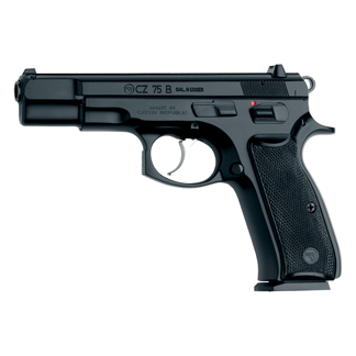 CZ 75-B 9MM FS 10-SHOT STEEL - FRAME BLACK POLYCOTE FINISH