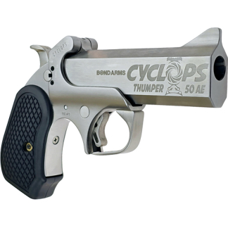 BOND ARMS CYCLOPS 50AE SS - 4.25" B6 EXTENDED GRIP