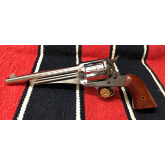 CIMARRON 1875 OUTLAW 45LC - FS 7.5" NICKEL WALNUT