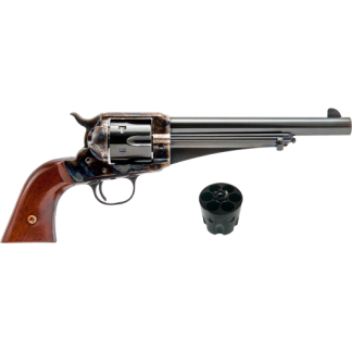 CIMARRON 1875 OUTLAW 45LC/ACP - 2-CYL. FS 7.5" CC/BLUED WOOD
