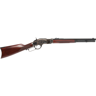 CIMARRON 1873 SADDLE RIFLE - 44/40 WIN 18" CC/BLUED WALNUT