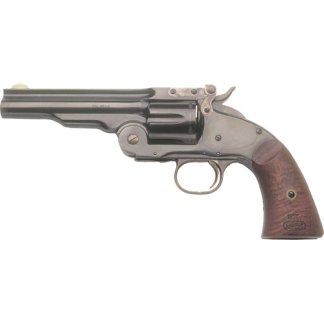 CIMARRON NO.3 SCHOFIELD 38SPC - 5" FS BLUED WALNUT
