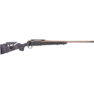 CVA CASCADE LR HUNTER 6.5PRC - 24" RAIL BRNZ/BLACK W/BRNZ WEB