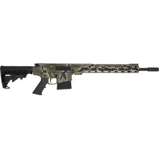 GLFA AR10 RIFLE 308 WIN 18" - NIT 10RD PURSUIT GREEN CAMO