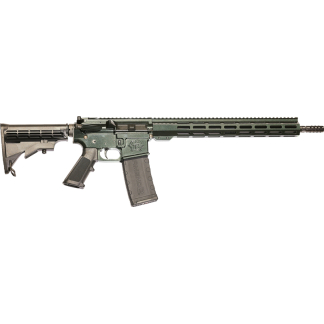 GLFA AR15 GALAXY 223 WYLDE 16" - NITRIDE BBL HUNTER GRN FINISH