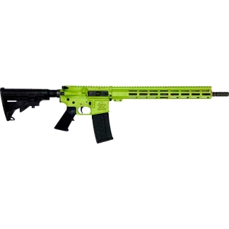 GLFA AR15 SPLATTER 223 WYLDE - 16" NIT BBL ZOMBIE GREEN